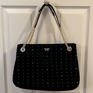 Victoria’s Secret velvet handbag